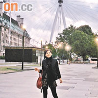  安安暢遊倫敦，留下最美的一刻。