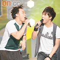  Mr.主音Alan（右）聲線被指激似Eason。