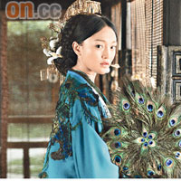 周迅飾演的衞靈公夫人南子，一雙「冷眼」亦正亦邪。