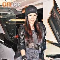  黃瑩將參與小型賽車同樂日，落場鍊車。