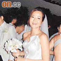 陳小韻與老公Kin早前在峇里舉行婚禮，昨日則在港設宴招待親友。	資料圖片