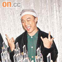 陳奕迅將成為《勁爆》男歌手大贏家。