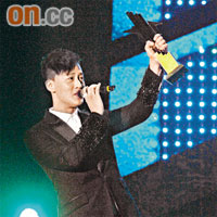  林峯的《如果時間來到》奪得金曲獎，亦勇奪「亞太區最受歡迎香港男歌星」。