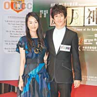  李治廷與蔡穎恩盛裝出席首映禮，襯絕出場。
