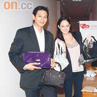 Jocelyn與老公Anthony出錢出力，為貧童籌款。