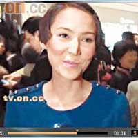 Amanda已SMS恭喜Lisa S.與吳彥祖新婚快樂。