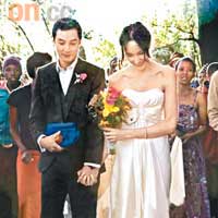 拍拖多年的吳彥祖與Lisa S.，早前秘密結婚。(資料圖片)