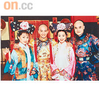孫耀威拍攝內地劇《懷玉格格小王爺》後大受歡迎，從此劇接劇。
