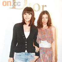 琦琦、馬詩慧偕長女王曼喜現身支持活動。