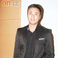 崔建邦擔任活動司儀，自言不太緊張。