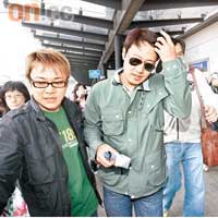 黎明未能趕及見恩師最後一面，傷心無言！(資料圖片)