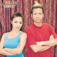 陳鈺芸和Sunny Wong對跳舞充滿熱誠。
