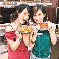 梁靖琪（圖左）、陳美詩（圖右）