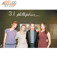 鄧愛嘉（左二）為Phillip Lim的新計劃拍攝短片。