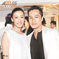 任嘉賓的婷婷與Phillip Lim合照。