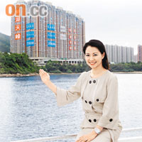 信置劉貴玉表示，銀湖．天峰特色戶一直備受買家追捧。