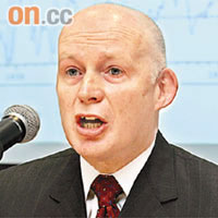 道富環球投資管理執行副總裁Alistair Lowe認為股市不會直線上升。