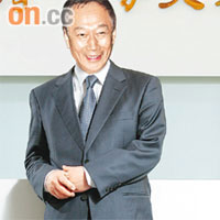 上半年藍籌股表現最佳為富士康。圖為大股東郭台銘。