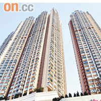 萬景峯第1座C室面積1,102方呎呎價5,400元