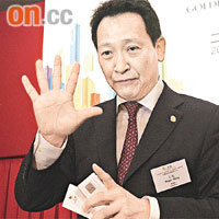 金鷹商貿董事長王恒對下半年感樂觀。