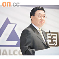 中鋁執行總裁羅建川指行業仍面臨產能過剩。