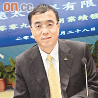 中遠太平洋副主席徐敏杰表示，下半年無出售資產計劃。