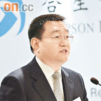 合生行政總裁陳長纓有信心達到全年銷售目標。