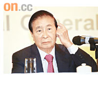 李兆基指恒指年底最高可見25000點。