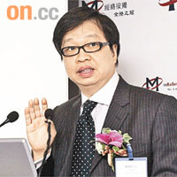 顏偉洪相信香港是最快復甦的地方。