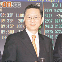 港交所行政總裁周文耀離任前料有驚喜。	（資料圖片）
