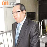 林建岳就豐德麗配股引發的訴訟，出庭接受Passport的盤問。