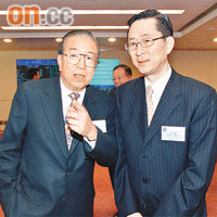 03年：與李業廣合作無間