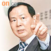 國壽入股具央企背景的遠洋地產。圖為國壽董事長楊超。	資料圖片