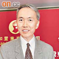 大埔兩幅豪宅地皮,由信置與嘉華合組的財團以104億元奪得。圖為信置主席黃志祥。