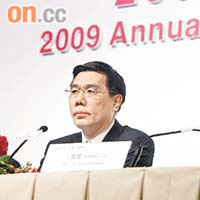 工行董事長姜建清表示，未來三年的資本充足率水平冀維持在12%以上。