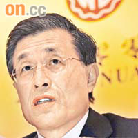 永亨董事長馮鈺斌對賣盤持開放態度。
