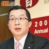 百仕達行政總裁鄧銳民料可售樓面較去年少。