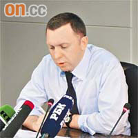 俄鋁行政總裁歐柏嘉指，計劃今年起逐步恢復產能。