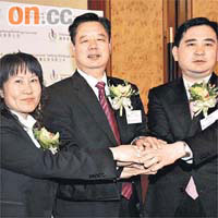 泰豐將於下周一招股，集資最多8.6億元。圖中為泰豐主席劉慶平。