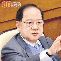 新世界梁志堅稱，政府賣地應要公布底價。【資料圖片】