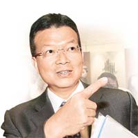 吳士元加入恒隆九年，主要負責租務業務。	資料圖片重