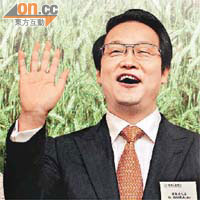 農行H股被納入MSCI中國指數，獲基金大手掃貨。圖為董事長項俊波。資料圖片