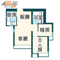 碧海藍天 6座F室