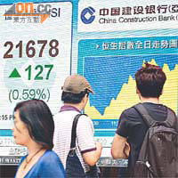 長和系帶動港股升逾百點。