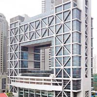 內地經濟數據符預期，A股昨溫和反彈。	資料圖片