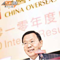 中國海外主席孔慶平相信，現有調控政策成效於下半年更顯著，樓價有下跌壓力。