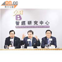 胡定旭表示，按揭證券公司最適合提供中小企信貸擔保服務。