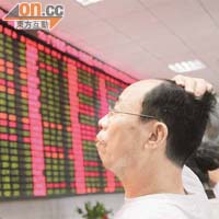 投資者已經將資金重投中國股市。	資料圖片