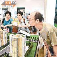廣州市市民的購房意願較前幾個月增強。	資料圖片