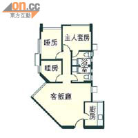 文禮閣第1座B室<br>面積約750方呎